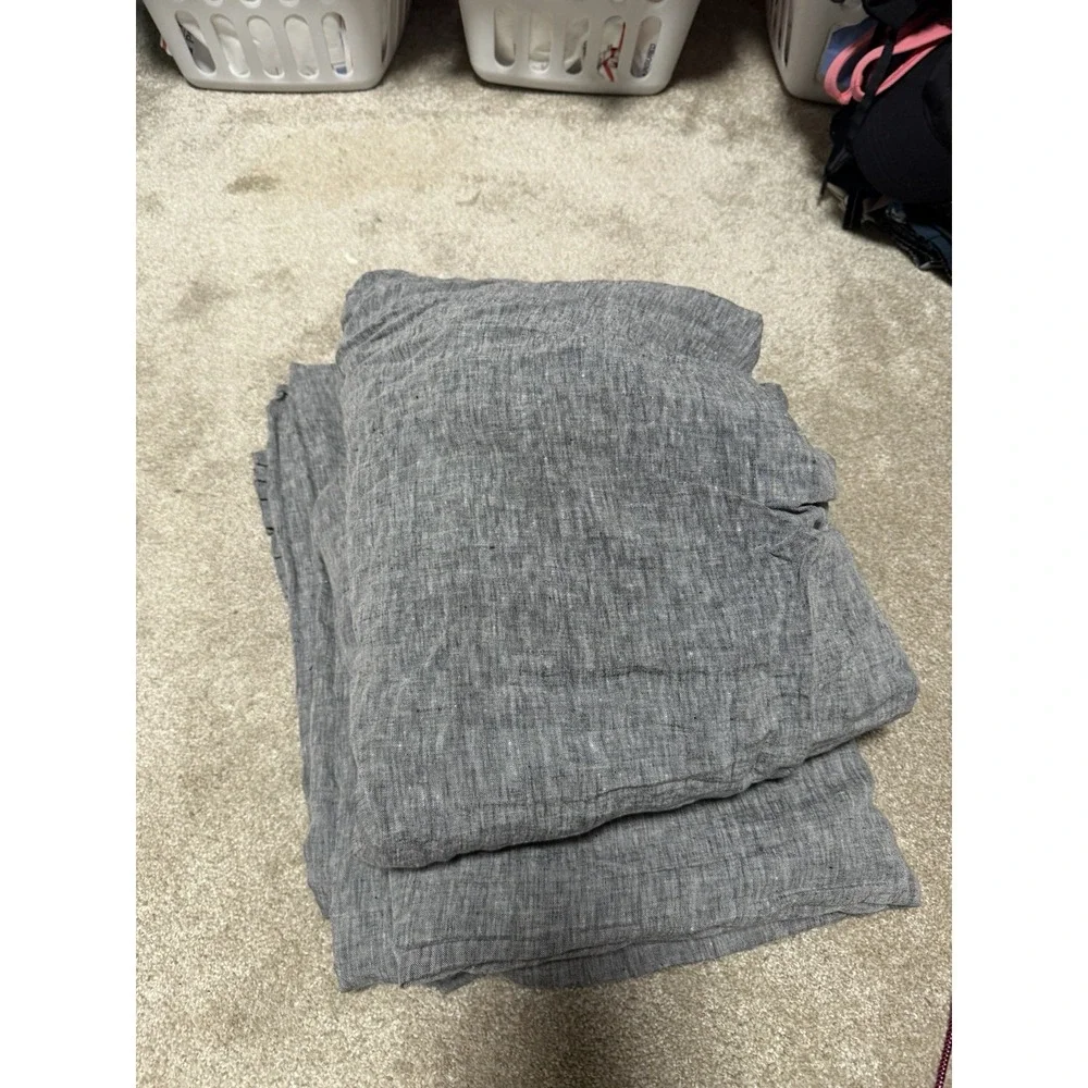 West elm Linen Sheet set Full